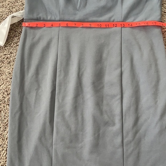 JS Collections Slate Blue Midi Dress - Picture 5 of 12